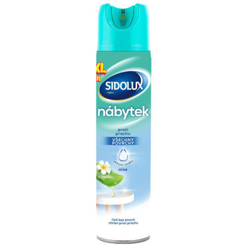 SIDOLUX na nábytok – sprej s aloe vôňou 350ml SIDOLUX na nábytok – sprej s aloe vôňou 350ml