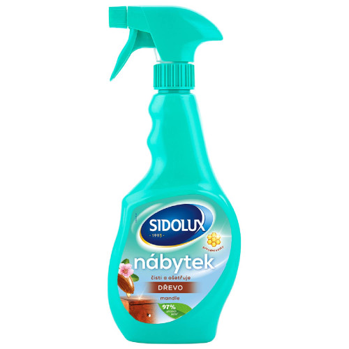 SIDOLUX na nábytok – rozprašovač s mandľovou vôňou 400ml SIDOLUX na nábytok – rozprašovač s mandľovou vôňou 400ml