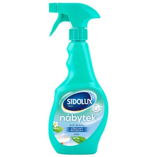 SIDOLUX na nábytok – rozprašovač Aloe 400ml SIDOLUX na nábytok – rozprašovač Aloe 400ml