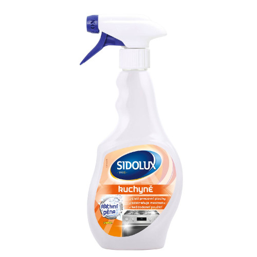 SIDOLUX PROFESSIONAL na kuchyne - aktívna pena 500ml SIDOLUX PROFESSIONAL na kuchyne - aktívna pena 500ml