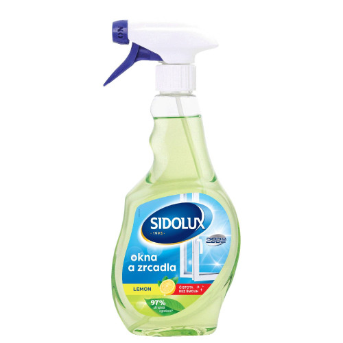 SIDOLUX na okná a zrkadlá s NANO technológiou Lemon - 500ml SIDOLUX na okná a zrkadlá s NANO technológiou Lemon - 500ml