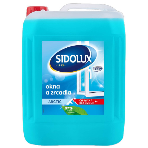 SIDOLUX na okná a zrkadlá s NANO technológiou Arctic - 5L SIDOLUX na okná a zrkadlá s NANO technológiou Arctic - 5L