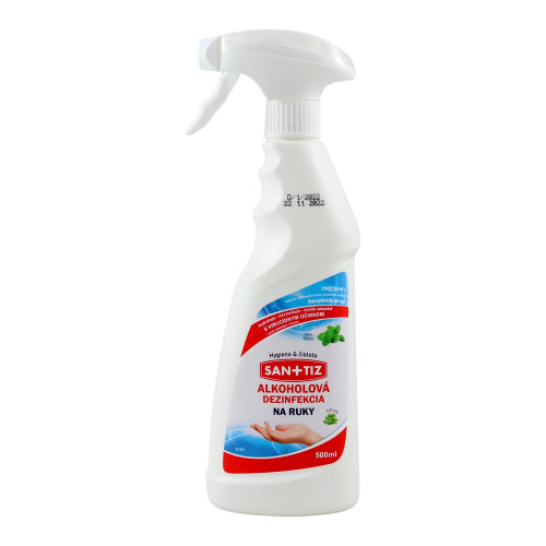 SANITIZ dezinfekcia s rozprašovačom 500ml