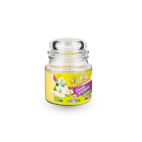 Citronella - repelentná sviečka v skle 120g 