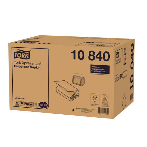 TORK Universal servítky do zásobníka Interfold N4 1vrstva (9000ks) 8x1125ks TORK Universal servítky do zásobníka Interfold N4 1vrstva (9000ks) 8x1125ks