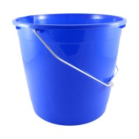 Vedro okrúhle, plastové – modré 10l