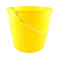 Vedro okrúhle, plastové – žlté 10l