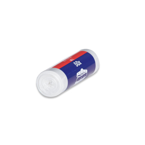 HDPE – Mikroténové vrecia ULITH na odpad transparentné, 60 litrov, 50 ks