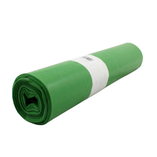 LDPE vrecia zelené 600x700/30mic  60L 25 ks