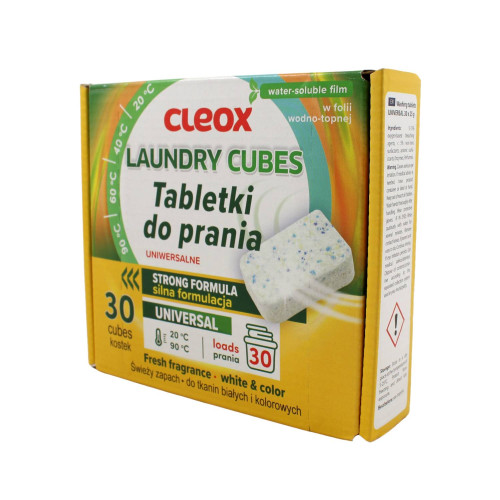 CLEOX tablety na pranie univerzálne 30ks