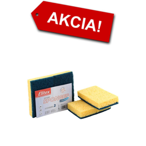 Hubka viskózna ELITEX  2 ks