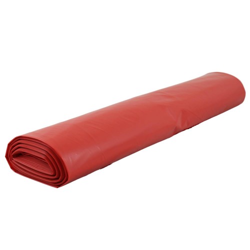 LDPE vrecia červené hrubé 1000x1250mm/0,080mm 250L   10ks