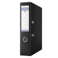 Zakladač pákový DONAU Master, kartón a fólia, A4/75 mm, čierny