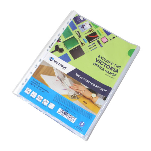 Euroobal VICTORIA OFFICE A4, transparentný, lesklý, 50 µm, 100 ks Euroobal VICTORIA OFFICE A4, transparentný, lesklý, 50 µm, 100 ks