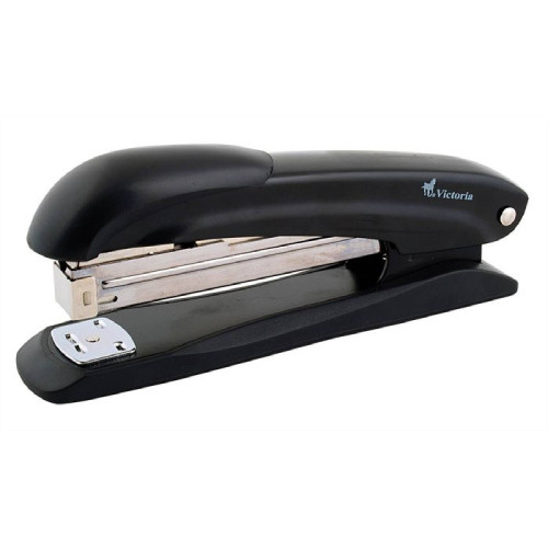Zošívačka VICTORIA OFFICE "Half-Strip" 24/6, 25 listov, čierna