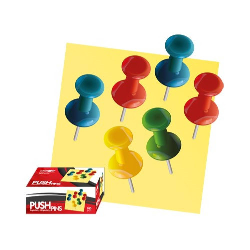 Pripináčky do korku JUNIOR, sada 100 ks