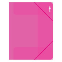 Zakladacia mapa s gumičkou PP/A4, ružová Zakladacia mapa s gumičkou PP/A4, ružová