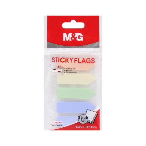 Záložka lepiaca Pastel 5 x 20 listov PVC Záložka lepiaca Pastel 5 x 20 listov PVC