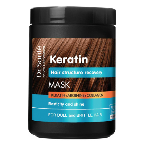 Dr. Santé Keratin maska na vlasy s výťažkami keratínu 1l