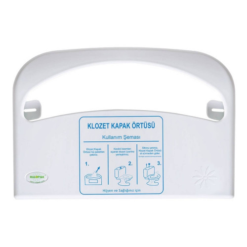 Zásobník na papierové WC podložky, biely