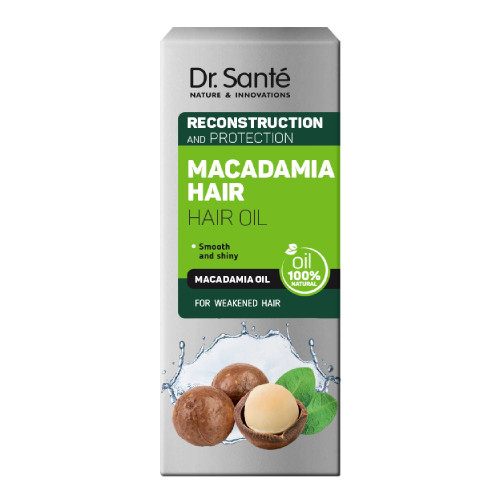 Dr. Santé Macadamia olej na vlasy s výťažkom makadamiového oleja 50 ml