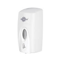 Dávkovač na tekuté mydlo a gél biely - 1000ml Dávkovač na tekuté mydlo a gél biely - 1000ml