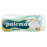 Toaletný papier PALOMA DELUXE Silk extrack 4 vrst., 100% celulóza, 10 ks