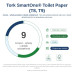 Tork SmartOne Mini toaletný papier T9 2vr. 620útr. (12ks) Tork SmartOne Mini toaletný papier T9 2vr. 620útr. (12ks)