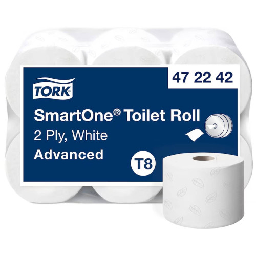 Tork SmartOne® toaletný papier T8 2vr. 1150útr. (6ks) Tork SmartOne® toaletný papier T8 2vr. 1150útr. (6ks)