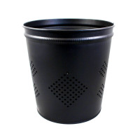 Odpadkový kôš kovový - čierny 10L Odpadkový kôš kovový - čierny 10L