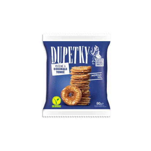 Dupetky s morskou soľou 80 g