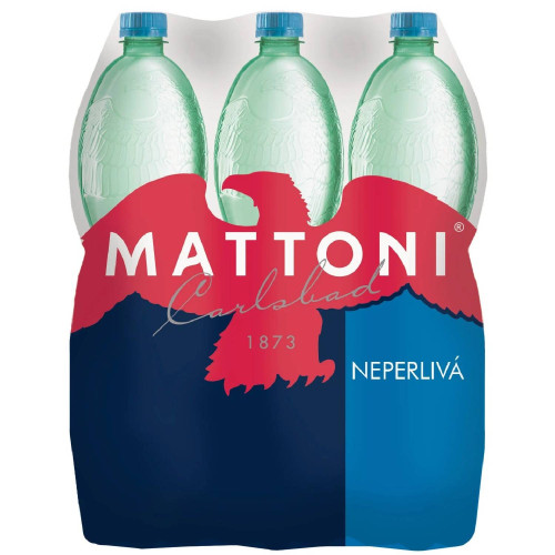 Mattoni minerálna voda nesýtená 6 x 1,5 l