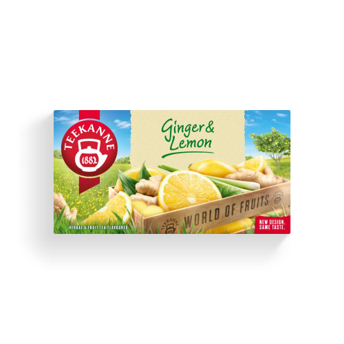 Čaj Teekanne Ginger & Lemon 35g