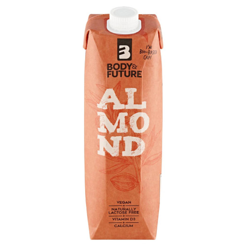 Mandľový nápoj Body&Future Almond s vitamínom D3 a vápnikom 1 l