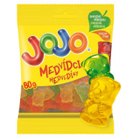 JOJO Medvedíky želé cukríky s ovocnými príchuťami 80 g JOJO Medvedíky želé cukríky s ovocnými príchuťami 80 g