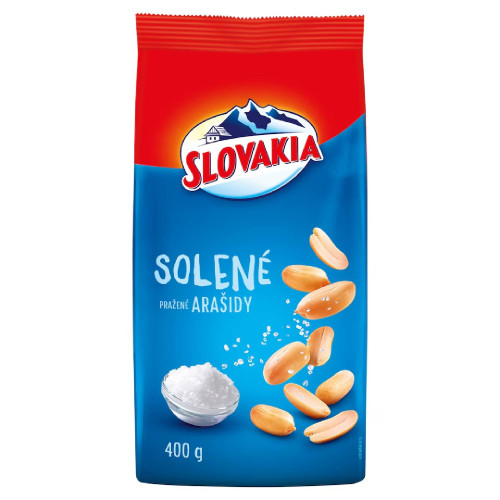 Arašídy Slovakia solené 400g
