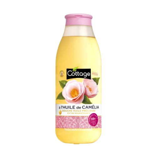 Cottage extra vyživujúci 98% organický olejový sprchový gel 560ml - Camellia