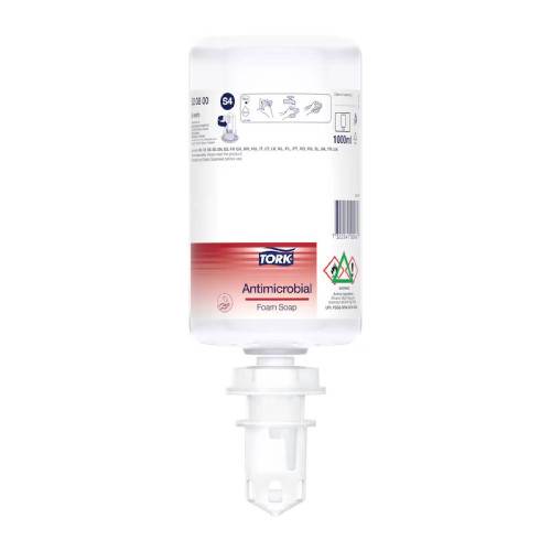 Tork antimikrobiálne penové mydlo S4 – 1000 ml Tork antimikrobiálne penové mydlo S4 – 1000 ml