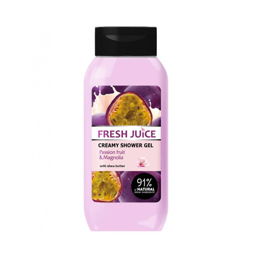 Fresh Juice krémový sprchový gél PASSION FRUIT & MAGNOLIA 400ml