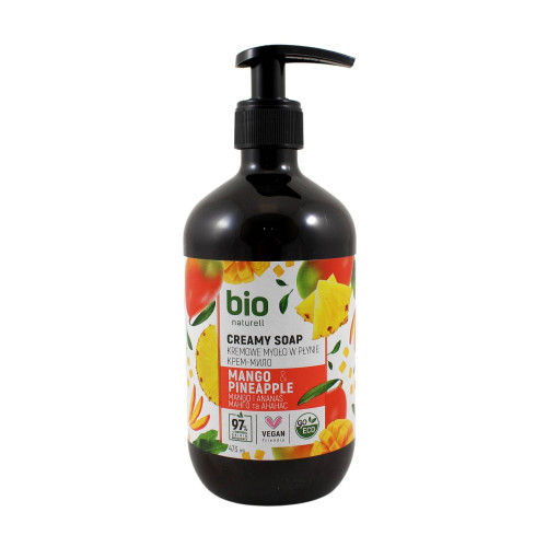 BIO naturell krémové mydlo MANGO & PINEAPPLE - 473ml 