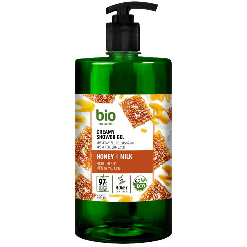 BIO naturell sprchový gél HONEY & MILK 946ml