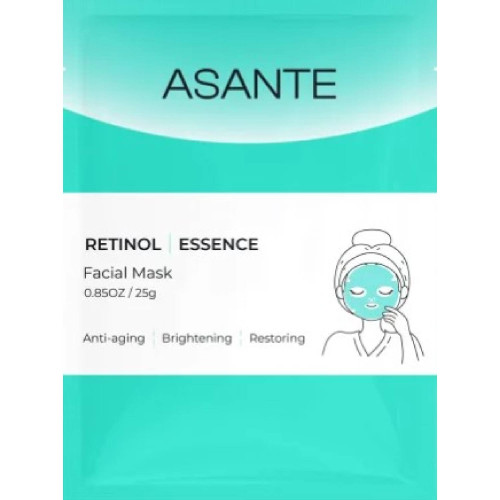 ASANTE textilná pleťová maska Retinol Essence  - 1 ks
