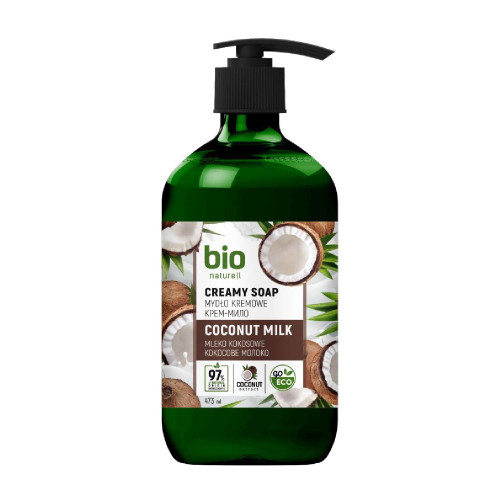 BIO naturell krémové mydlo COCONUT MILK - 473ml 
