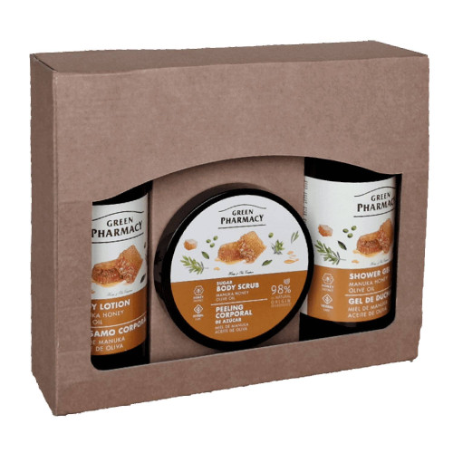 Green Pharmacy darčeková sada Manuka med & Olivový olej Green Pharmacy darčeková sada Manuka med & Olivový olej