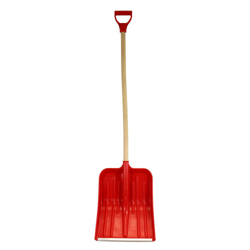 Odhŕňač snehu plastový s násadou