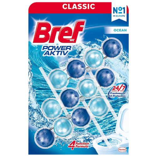 BREF wc blok  Power Aktiv Ocean 3 × 50 g