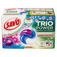 SAVO Trio Power Universal kapsule na pranie Jarná sviežosť 26 ks
