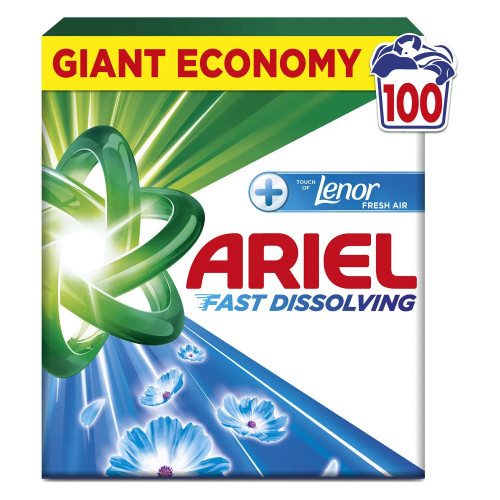 ARIEL+ Touch of Lenor Fresh air 5,5 kg (100 praní)