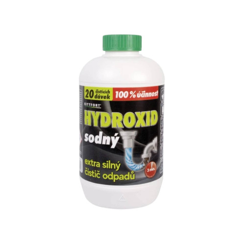 KITTFORT Hydroxid sodný 1kg KITTFORT Hydroxid sodný 1kg