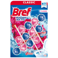 BREF wc blok Power Activ Flower Pink 3 × 50 g BREF wc blok Power Activ Flower Pink 3 × 50 g
